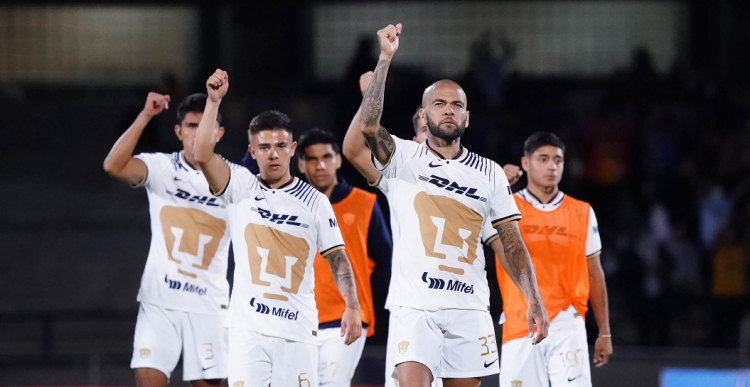 Daniel Alves está no Pumas desde setembro de 2022
