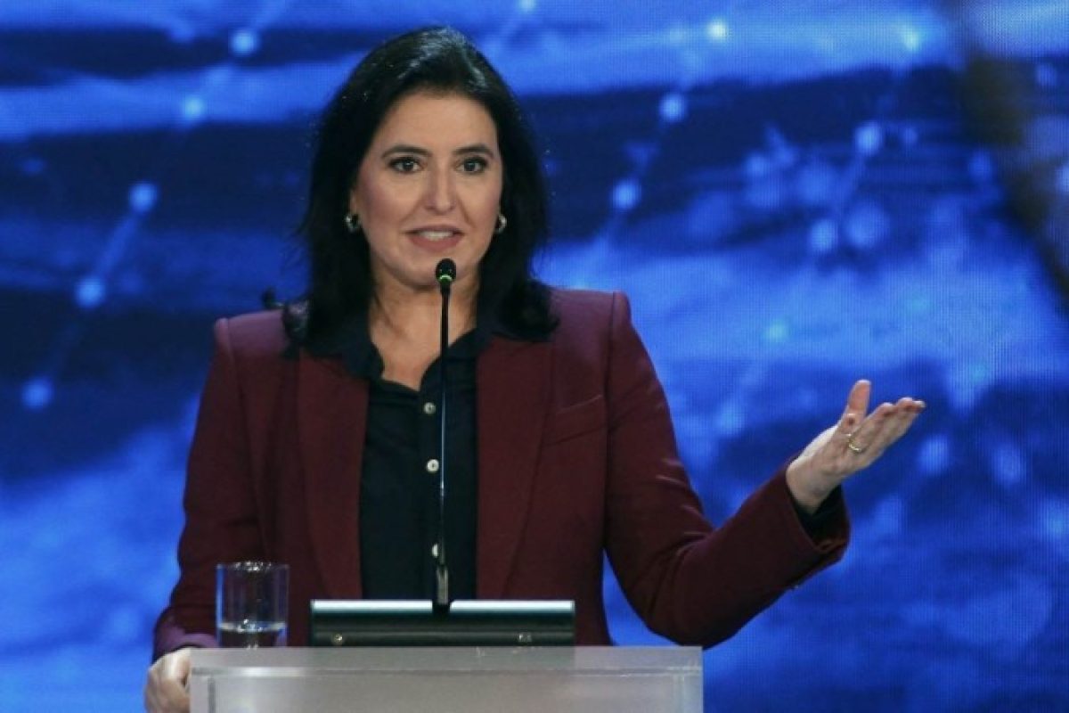 Simone Tebet, candidata &agrave; Presid&ecirc;ncia