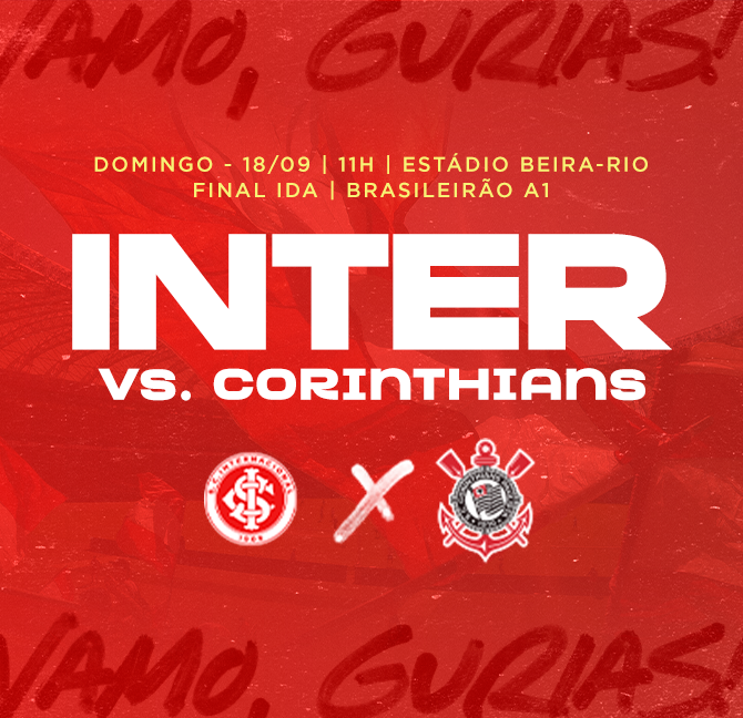 Serviço de jogo: Gurias Coloradas x Corinthians – Final/Brasileirão A1 – Sport Club Internacional