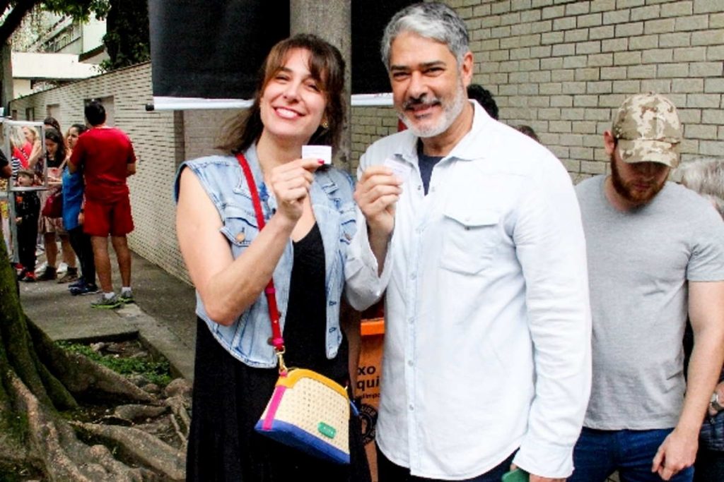 William Bonner e Natasha Dantas