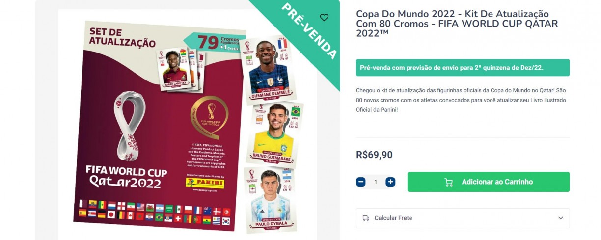 PANINI / DIVULGA&Ccedil;&Atilde;O