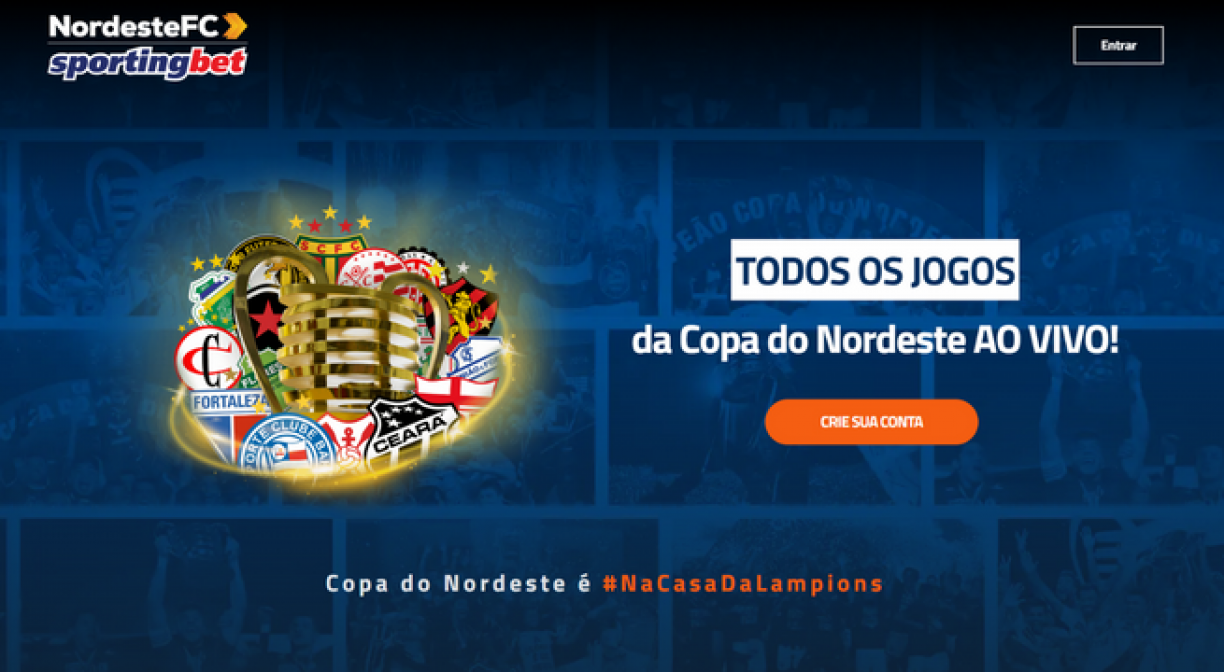 Reprodu&ccedil;&atilde;o / Nordeste FC Sportingbet
