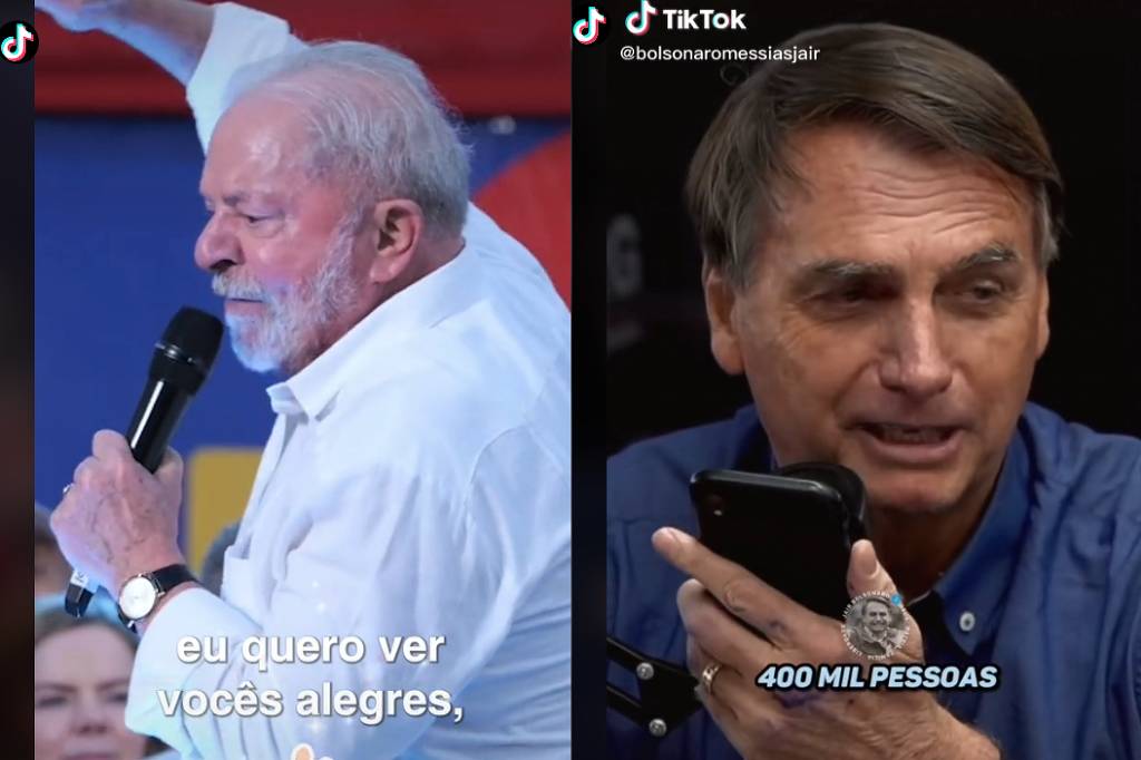 Lula avança na 'eleição do vídeo' e quebra hegemonia de Bolsonaro no TikTok e no YouTube – UOL