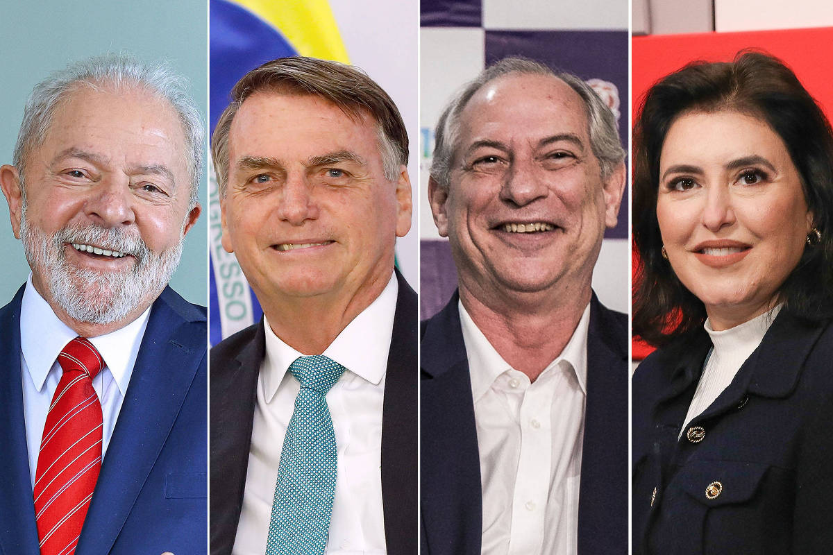 Datafolha: Lula lidera com 45%, seguido por Bolsonaro (32%), Ciro (9%) e Tebet (5%) – UOL