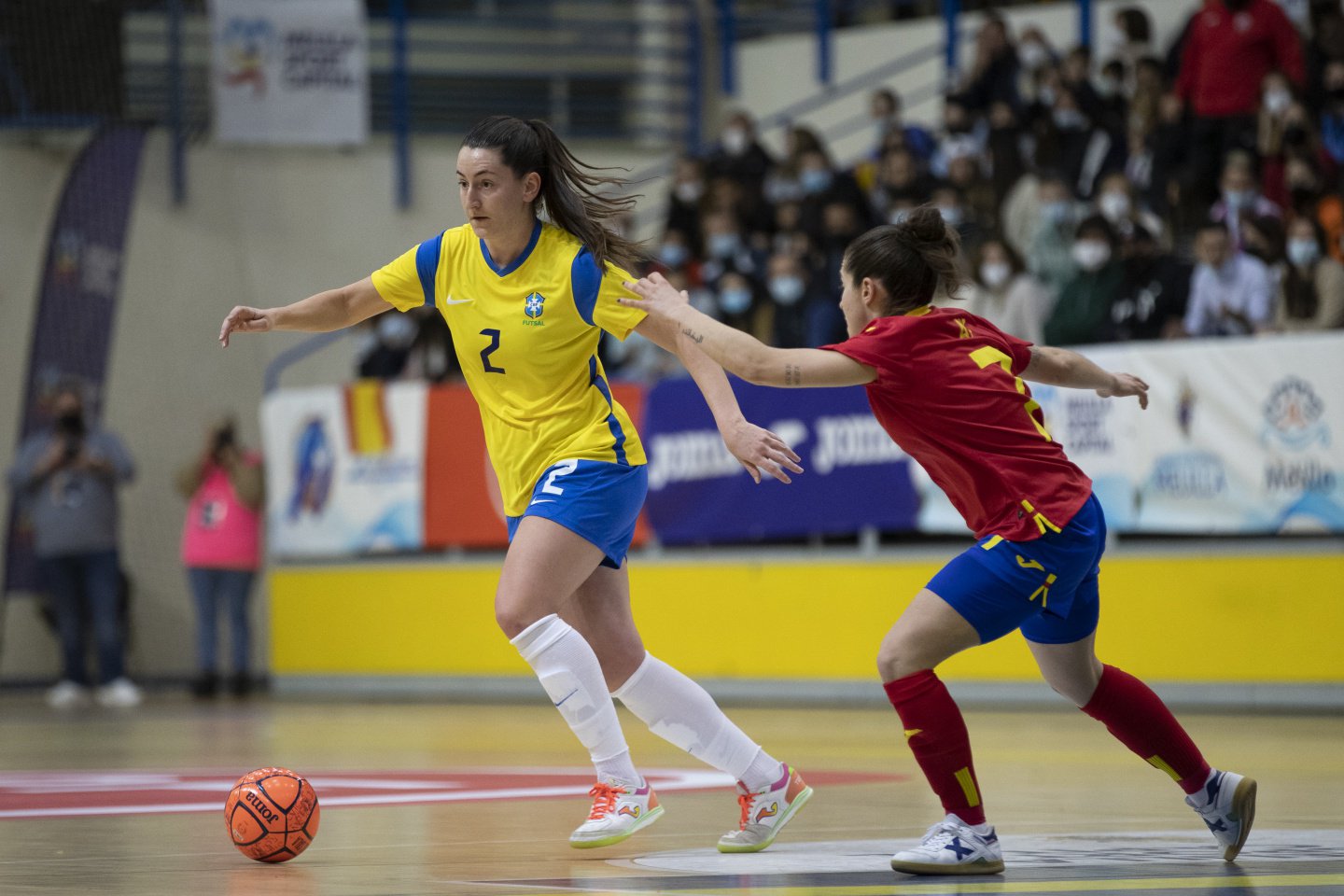 Seleção Feminina de Futsal perde para a Espanha em último teste na Europa – Confederação Brasileira de Futebol – CBF