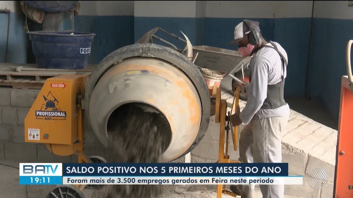 Feira de Santana registra saldo positivo na geração de empregos nos cinco primeiros meses de 2021 – Globo
