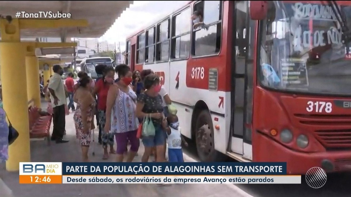 Rodoviários de Alagoinhas paralisam atividades por causa de atraso nos salários – Globo