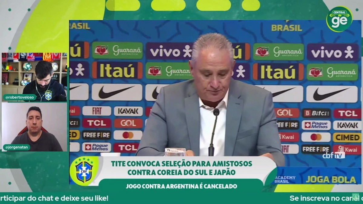 Convocação da Seleção: Tite chama Danilo, do Palmeiras, e dá nova chance a Gabriel Jesus; veja lista – ge.globo.com