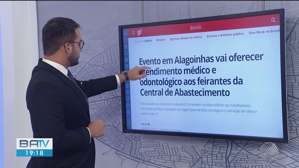 Evento em Alagoinhas vai oferecer atendimento médico e odontológico aos feirantes da Central de Abastecimento – g1.globo.com