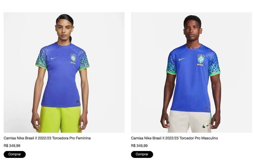 Camiseta da seleção do Brasil muito barata? Pode ser falsa – UOL