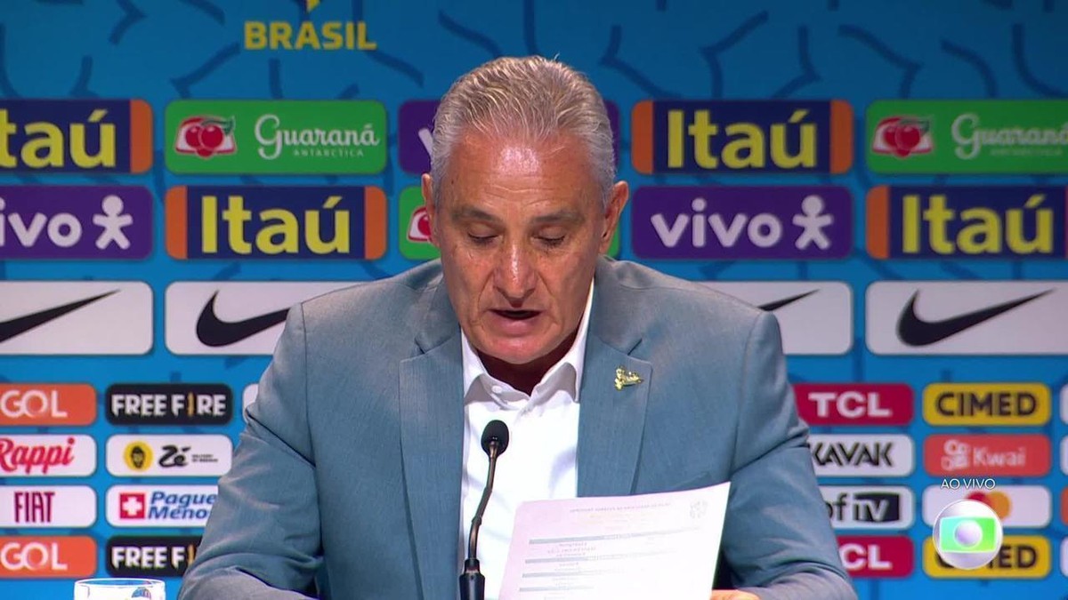 Veja a numeração dos jogadores da seleção brasileira na Copa do Mundo de 2022 – Globo