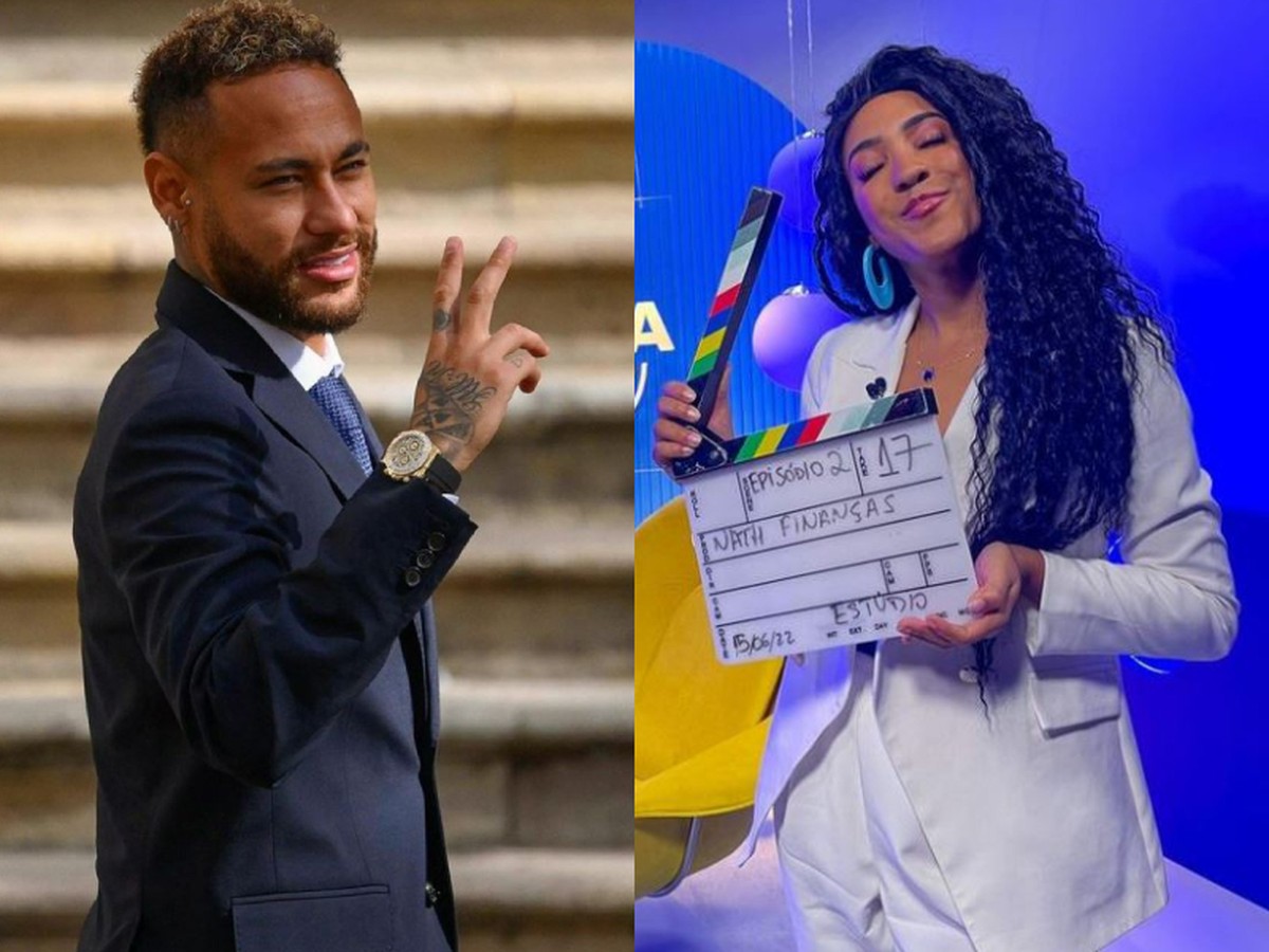 Nath Finanças 'provoca' Neymar em post sobre imposto de renda e recebe resposta: 'Quer aparecer' – Globo