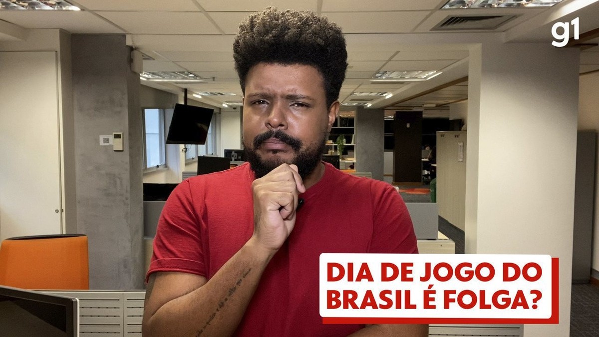 Dia de jogo do Brasil na Copa é folga? Entenda – Globo