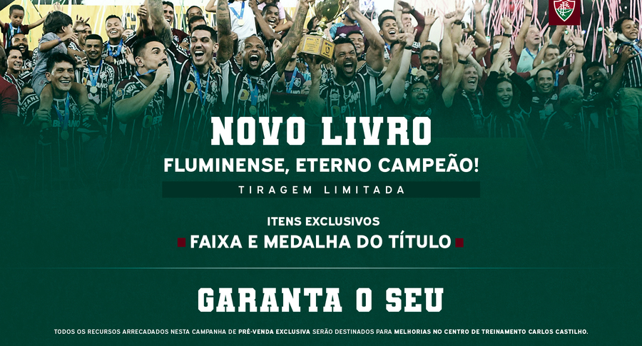 Tricolores poderão adquirir livro, medalha oficial e faixa de … – Fluminense Football Club