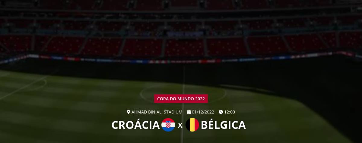 Croácia x Bélgica: onde assistir, que horas é o jogo hoje e mais – Band Jornalismo