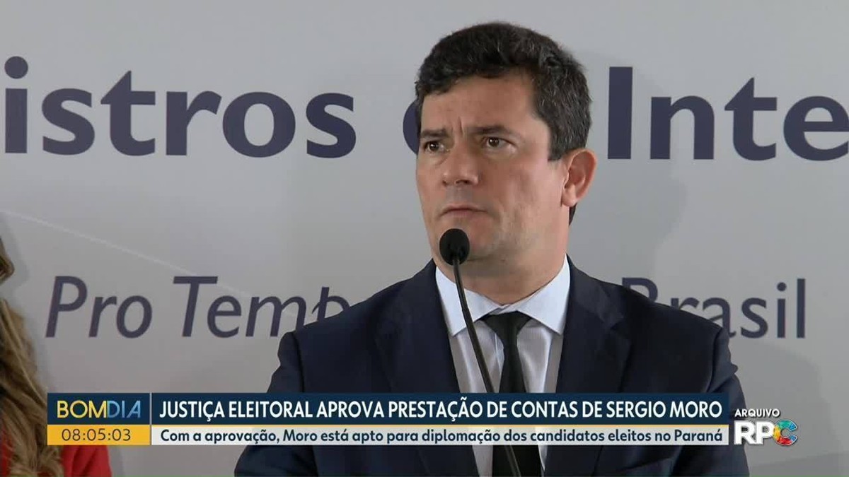 Justiça Eleitoral aprova prestação de contas de Sergio Moro dois meses após a eleição; entenda – Globo.com