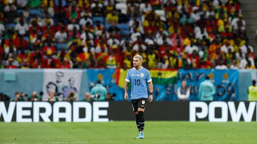Arrascaeta não se conforma com eliminação do Uruguai na Copa do Mundo: 'Foi muito injusto' – LANCE!