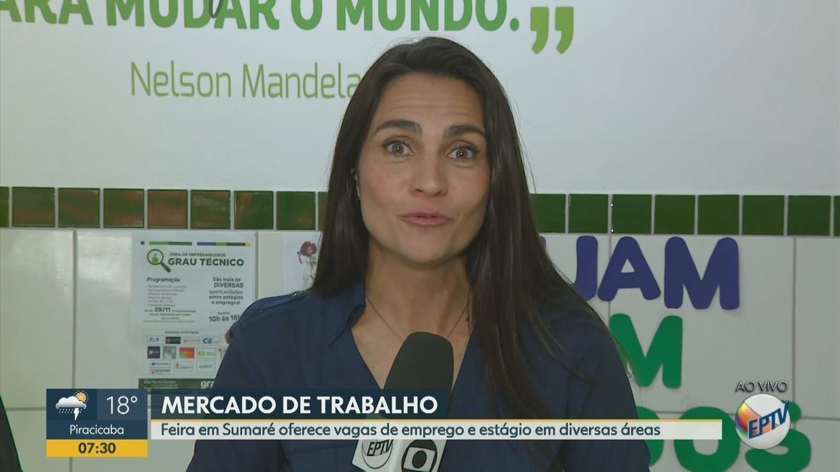 Feira de Empregabilidade oferece 100 vagas de emprego em Sumaré – Globo.com