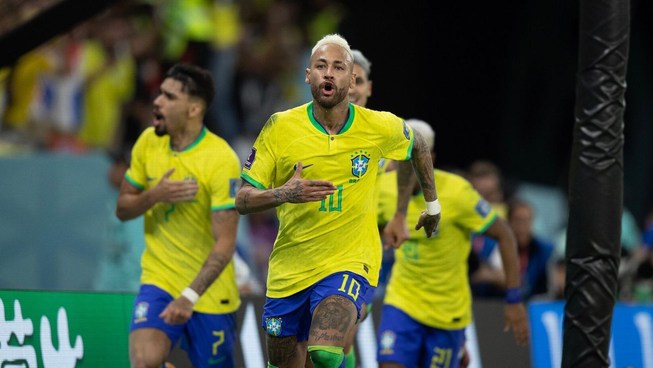 O gesto de Neymar que emocionou craque da Croácia e rendeu até mensagem em português ao brasileiro em rede social – ESPN.com.br