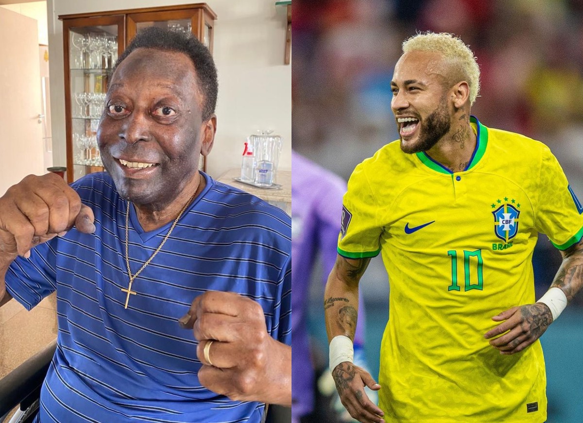 Pelé homenageia Neymar após eliminação da Copa do Mundo: 'Continue nos inspirando' – QUEM Acontece