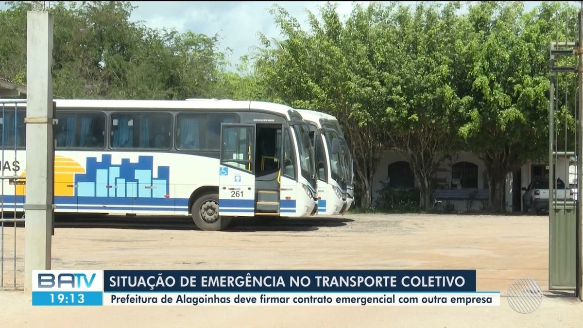 Prefeitura de Alagoinhas decreta situação de emergência na prestação de serviço de transporte coletivo da cidade; entenda – Globo.com