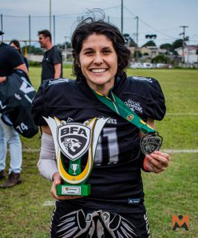 Jana Godoi celebra a 1ª convocação para a seleção brasileira de futebol americano – LANCE!