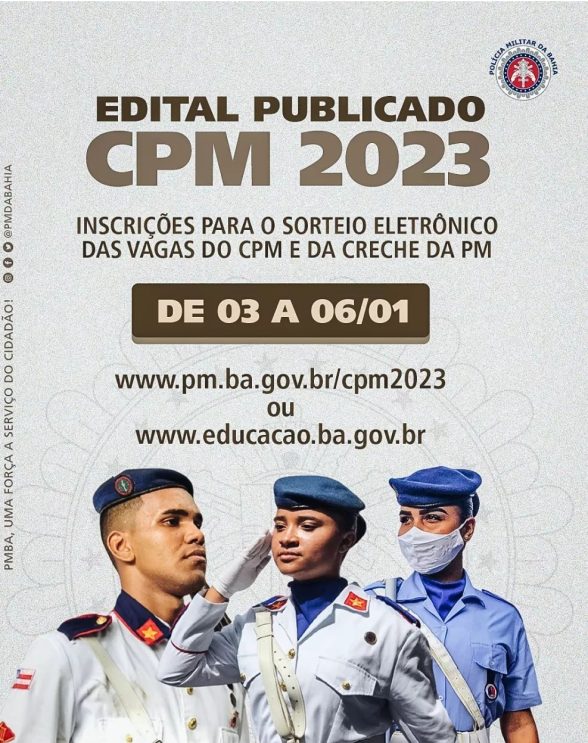 Inscrições para sorteio de vagas no Colégio da PM começam dia 03 – Ilhéus Net