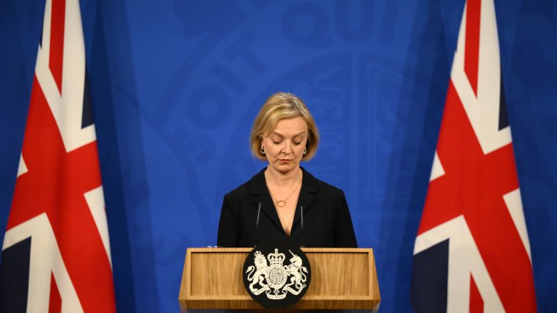 Liz Truss resigns as Britain's Prime Minister after disastrous six … – CNN